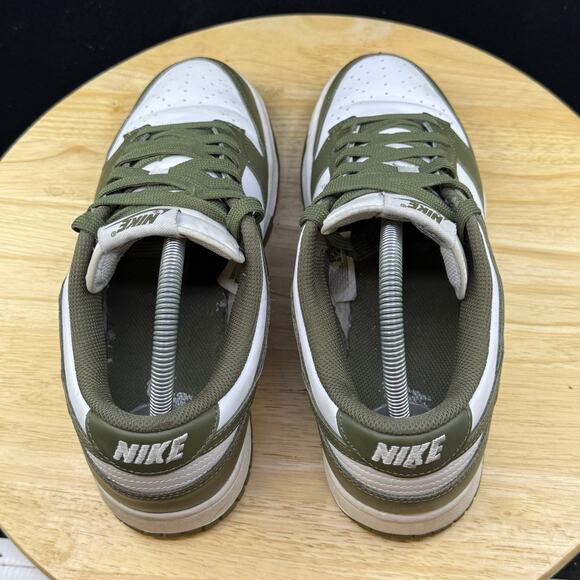 Nike Dunk Low Medium Olive Women’s Size 9 DD1503-120 Olive Green White Athletic - Picture 9 of 10